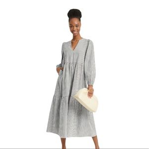 A New Day™ | Women's Long Sleeve Tiered Dress | M | NWT